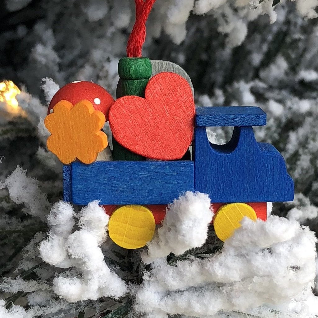 Mini Good Luck Truck- Christmas tree decoration